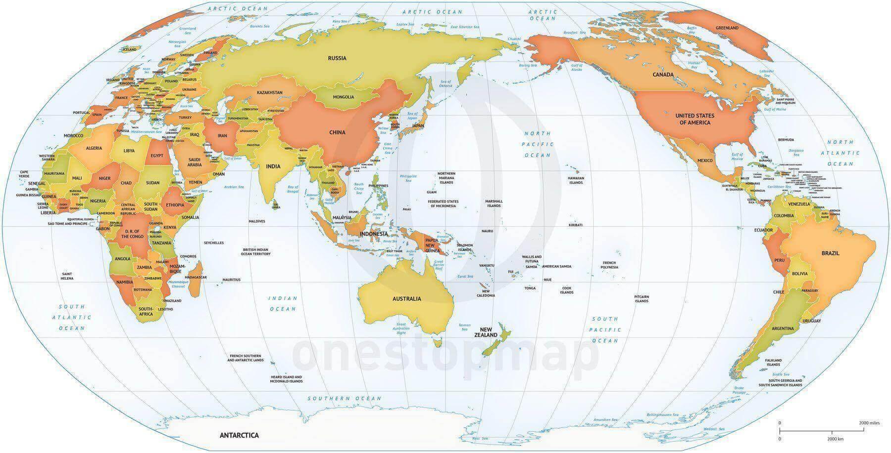 Harta Lumii Australia Australia In Harta Lumii Australia și